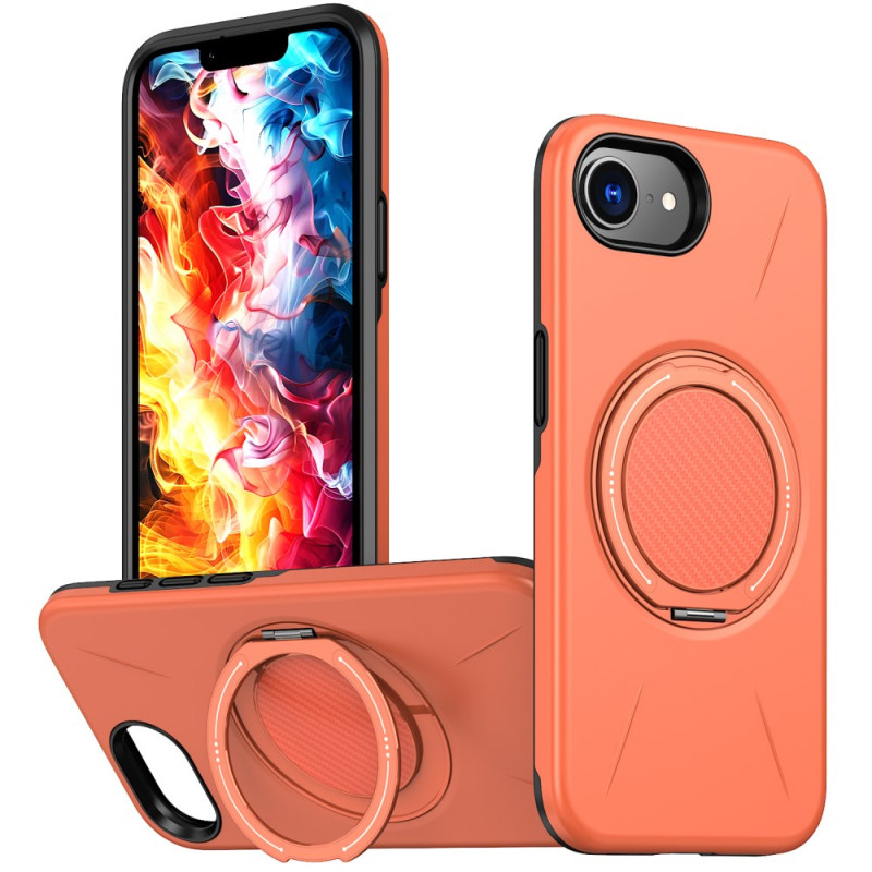 Capa MagSafe para iPhone 16E com suporte rotativo de 360