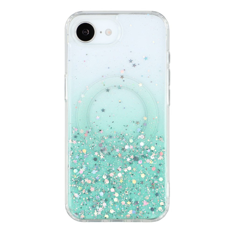 Capa iPhone 16E MagSafe Pailletes