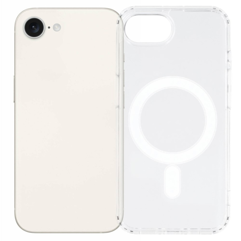 Capa MagSafe transparente compatível com o iPhone 16E