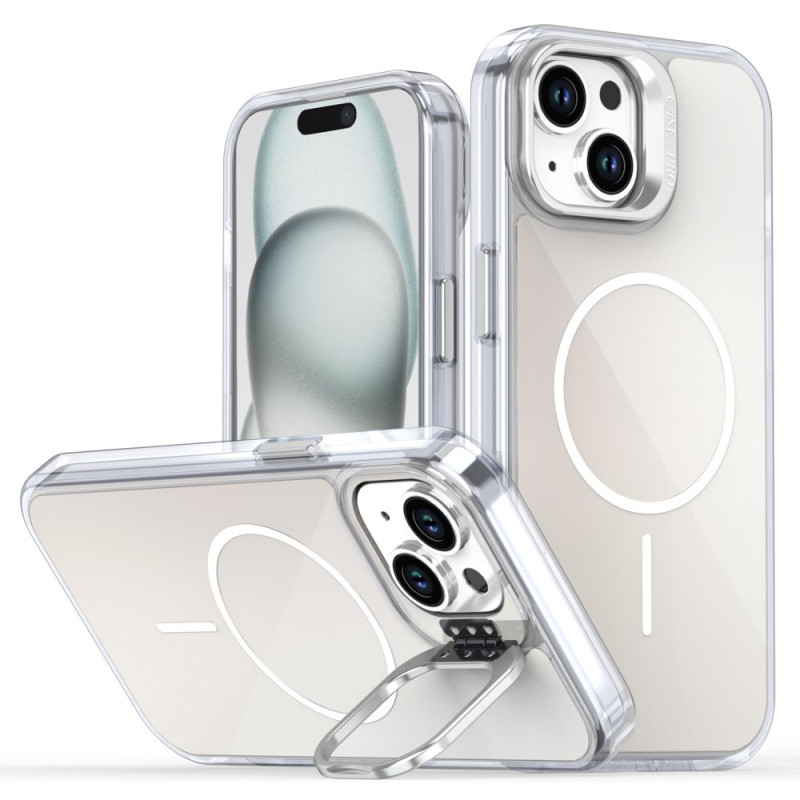 Capa MagSafe de design gradiente para iPhone 15 com suporte