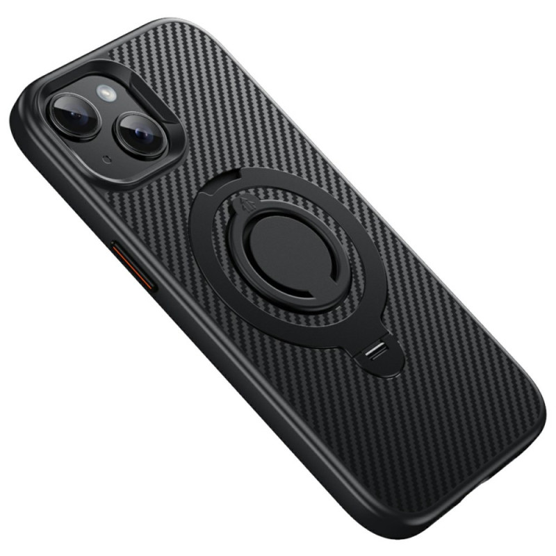 Capa de fibra de carbono premium para iPhone 15