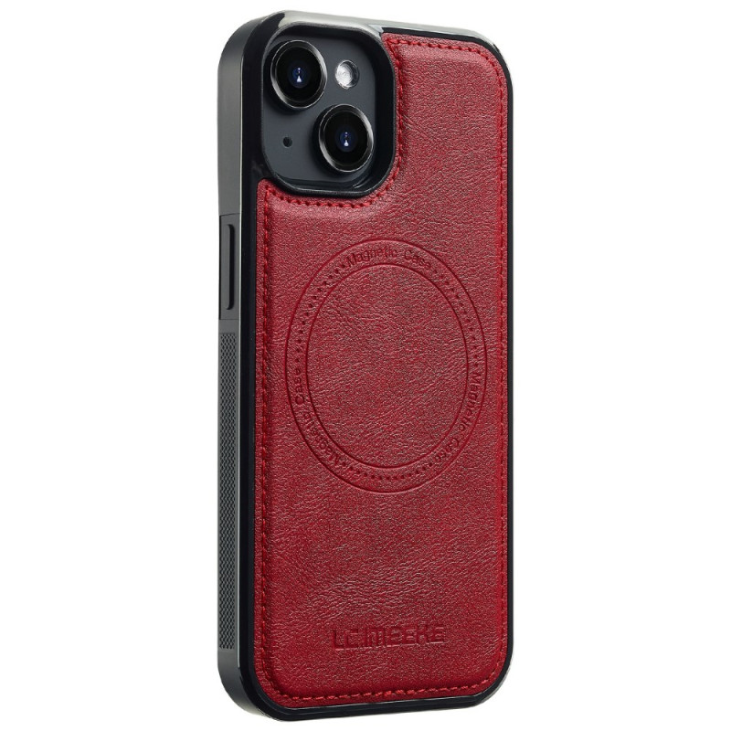 Capa MagSafe para iPhone 15 com efeito de pele