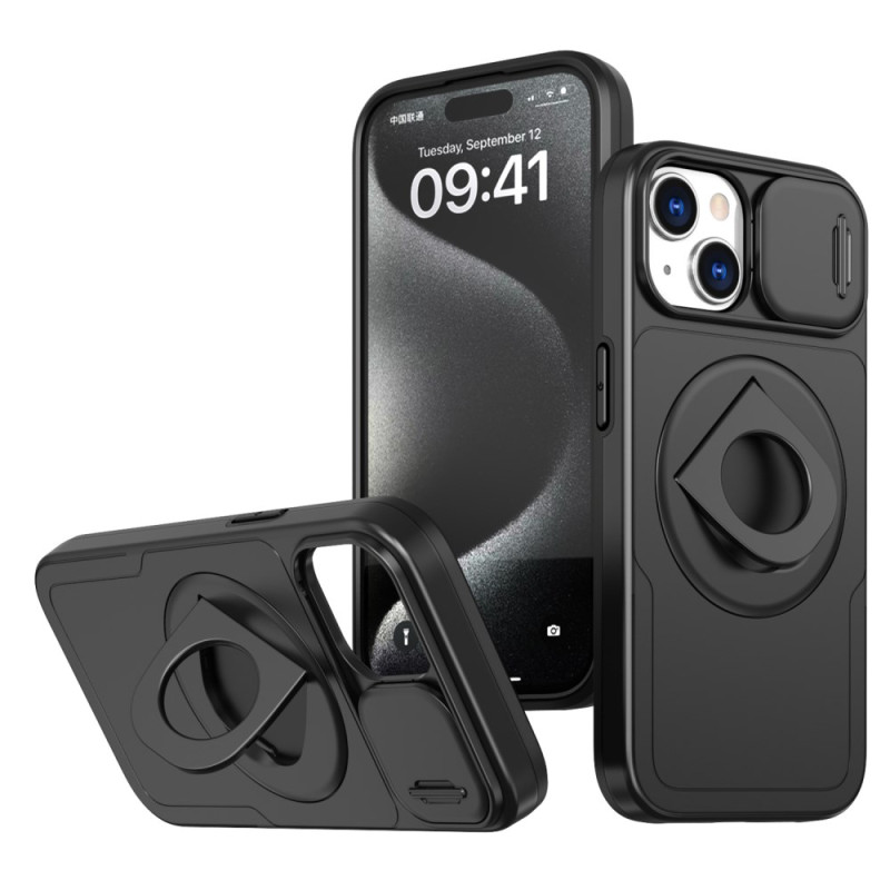 Capa para iPhone 15 MagSafe Proteção e suporte para câmara