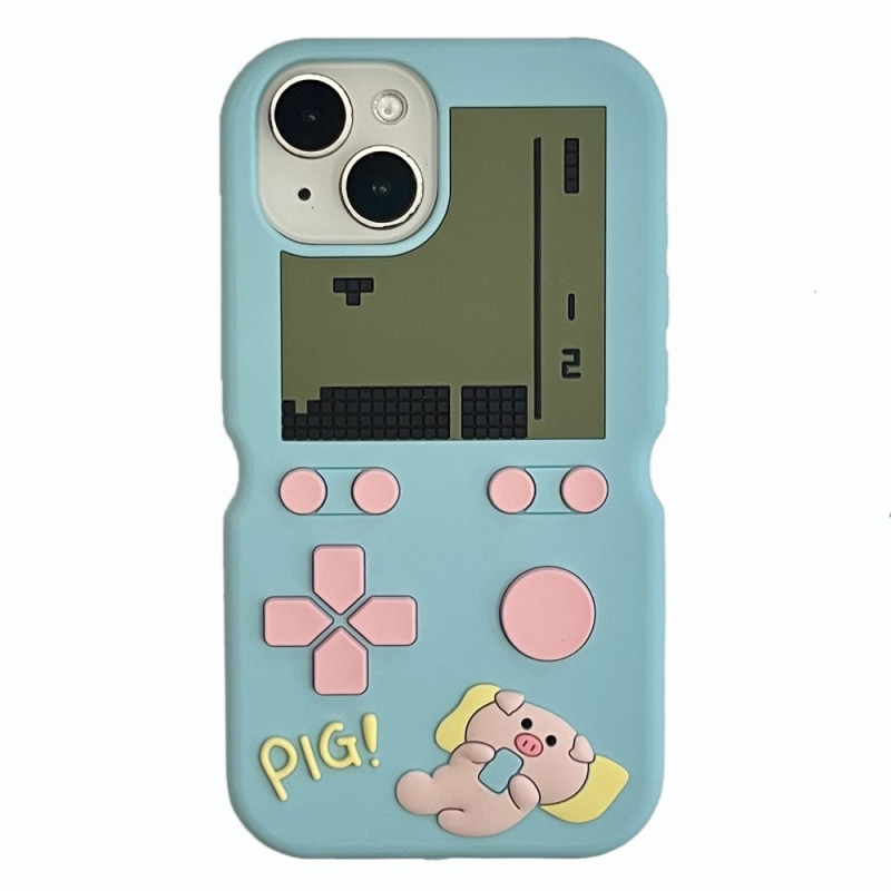 Capa para iPhone 15 Retro Console