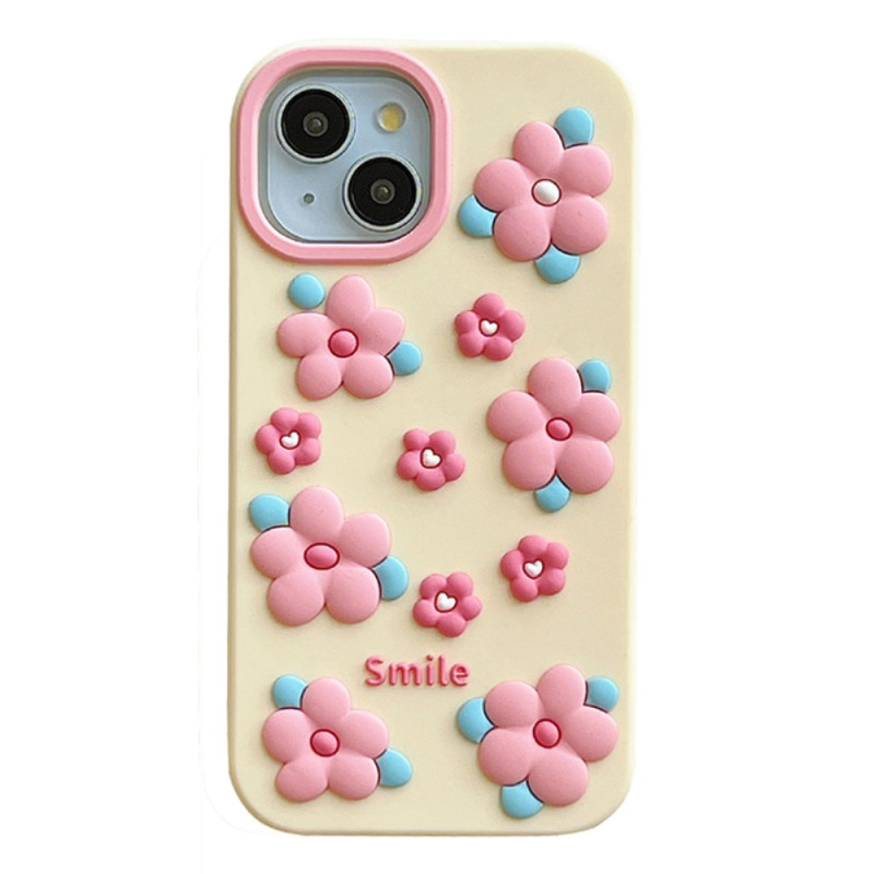 Capa iPhone 15 Floral Smile