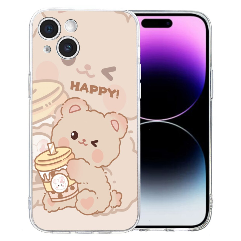 Capa Happy para iPhone 15