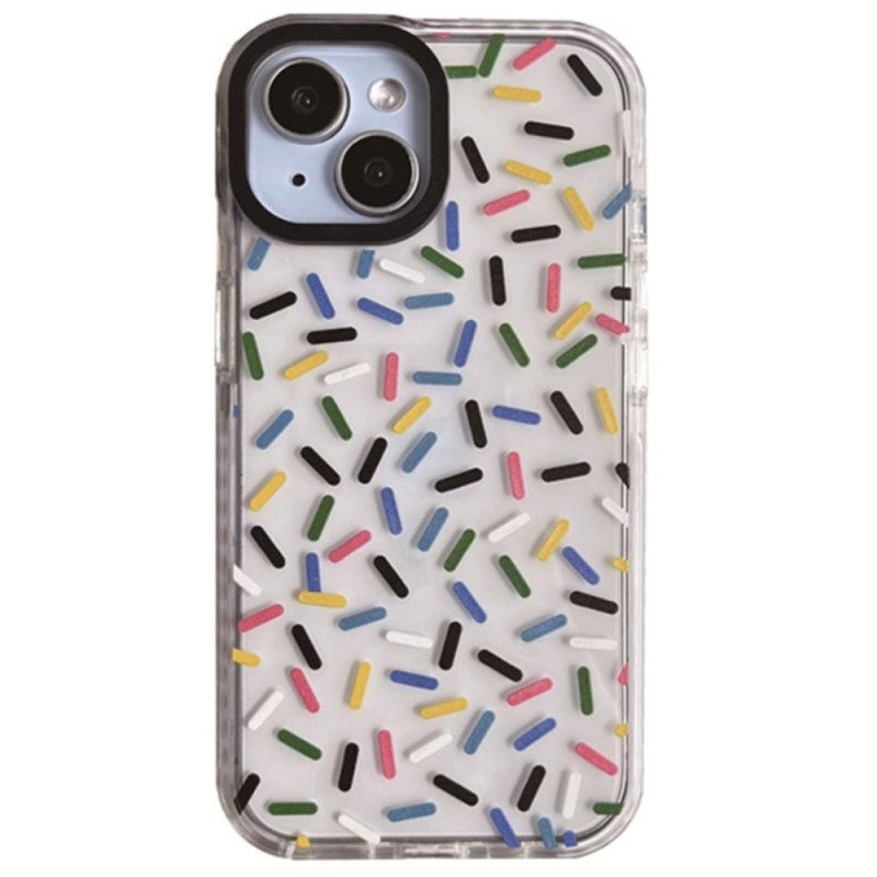 Capa iPhone 15 Padrão colorido