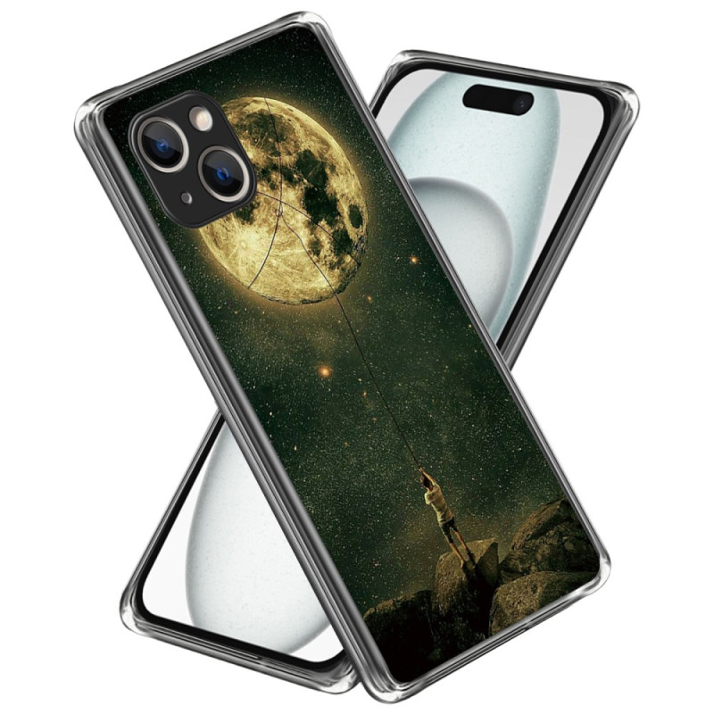 Capa iPhone 15 Motif Lunaire
