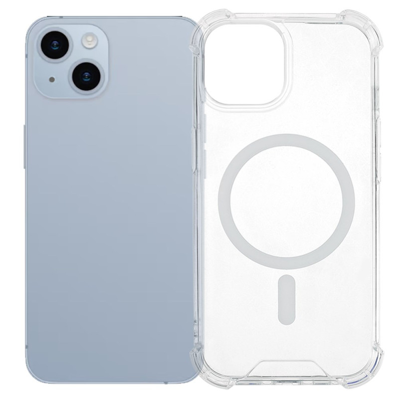 Capa MagSafe transparente para iPhone 15 Plus / 14 Plus