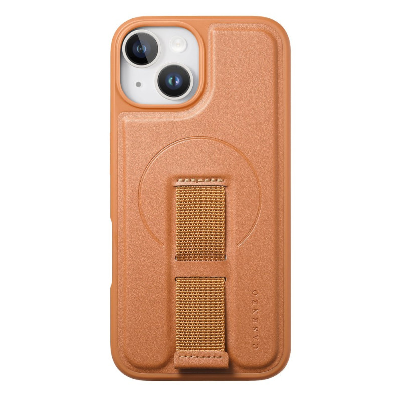 Capa MagSafe para iPhone 15 Plus / 14 Plus com alça manual