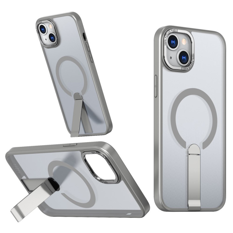 Capa híbrida MagSafe para iPhone 15 Plus com suporte