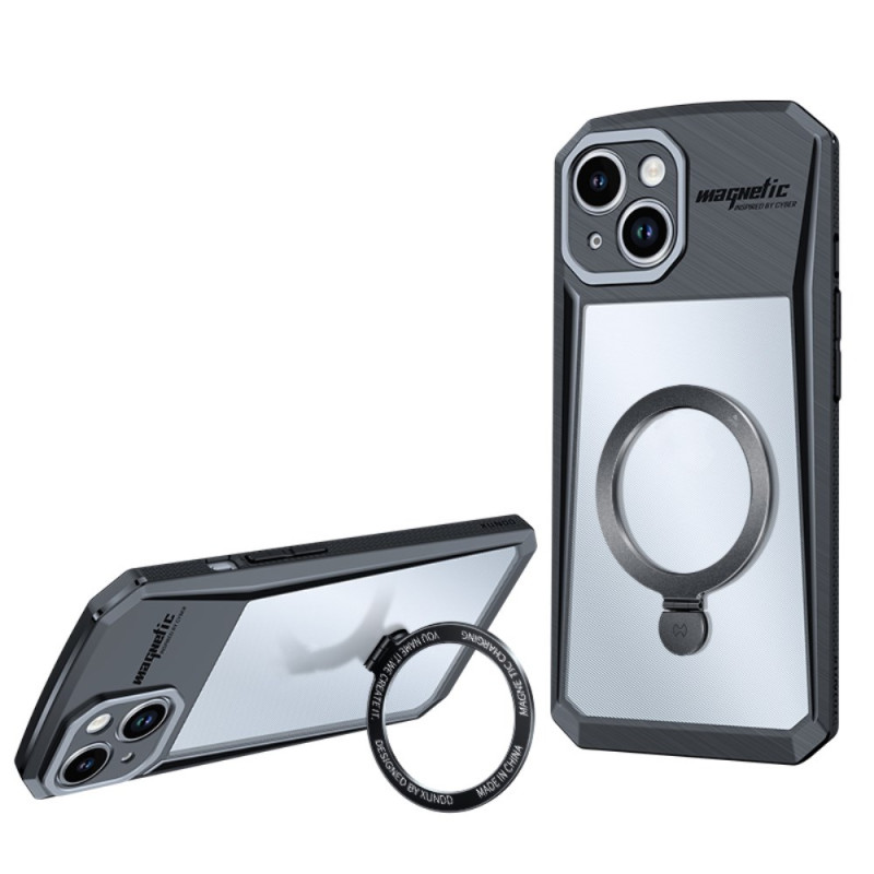 Capa MagSafe para iPhone 15 Plus com anel de suporte XUNDD