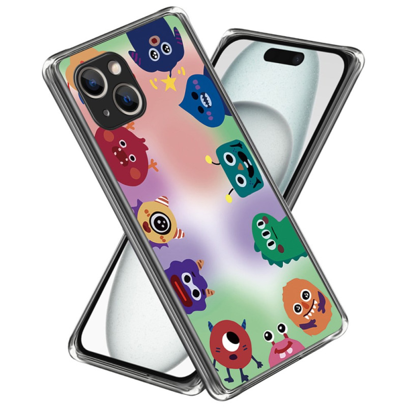 Capa iPhone 15 Plus Monstros
