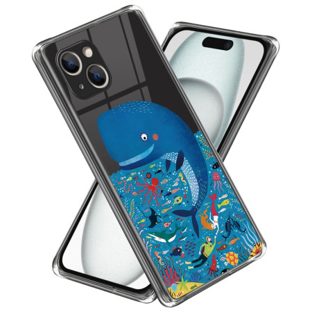 Capa baleia para iPhone 15...