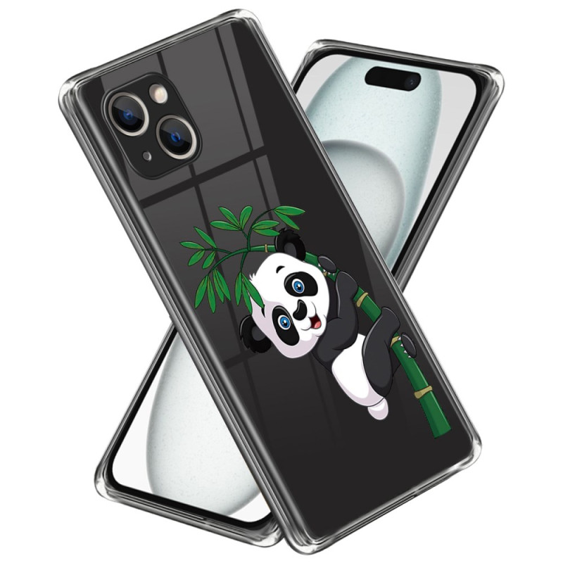 Capa Panda e Bambu para iPhone 15 Plus