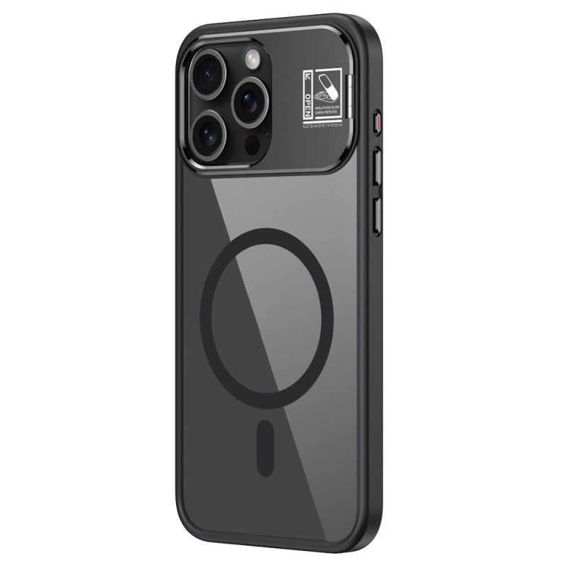 Capa MagSafe translúcida para iPhone 15 Pro com suporte