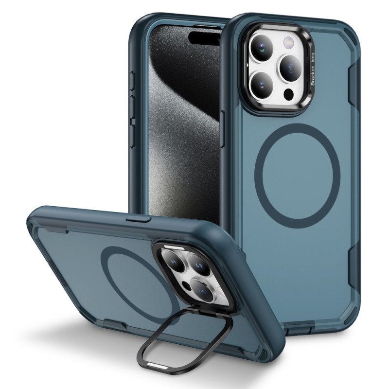 Capa de proteção tripla MagSafe para iPhone 15 Pro com suporte