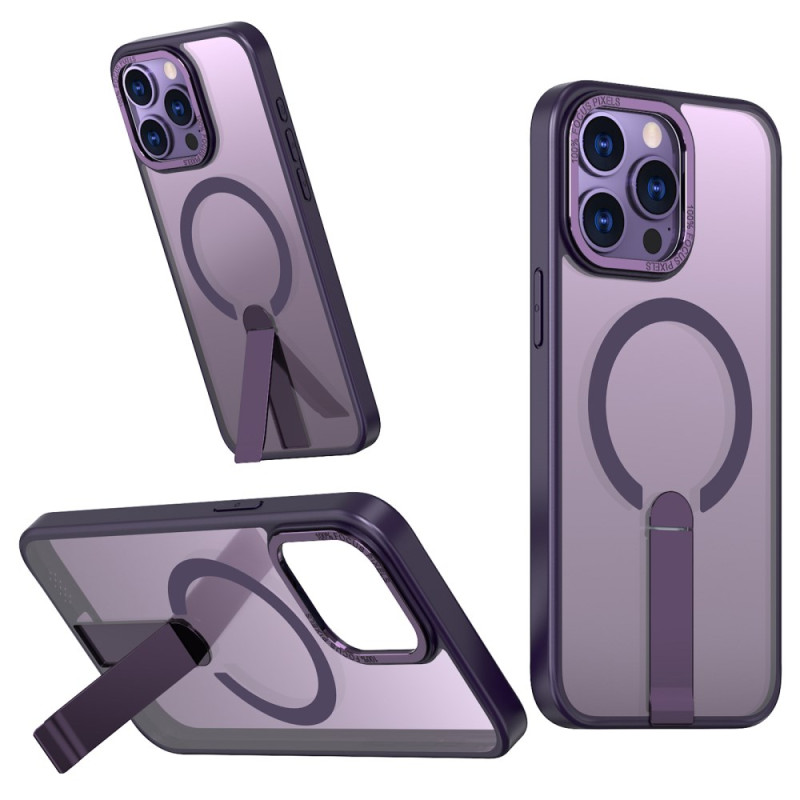 Capa MagSafe Frosted para iPhone 15 Pro com suporte