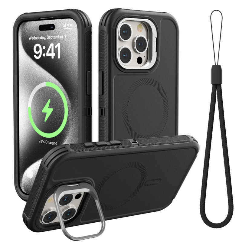 Capa 3 em 1 destacável MagSafe para iPhone 15 Pro