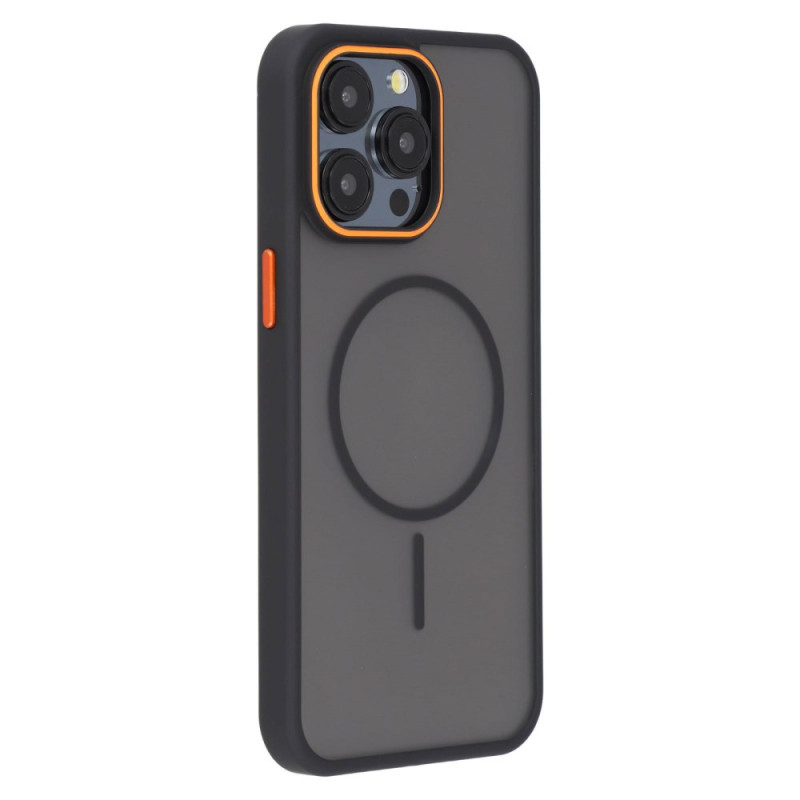 Capa MagSafe bicolor fosca para iPhone 15 Pro