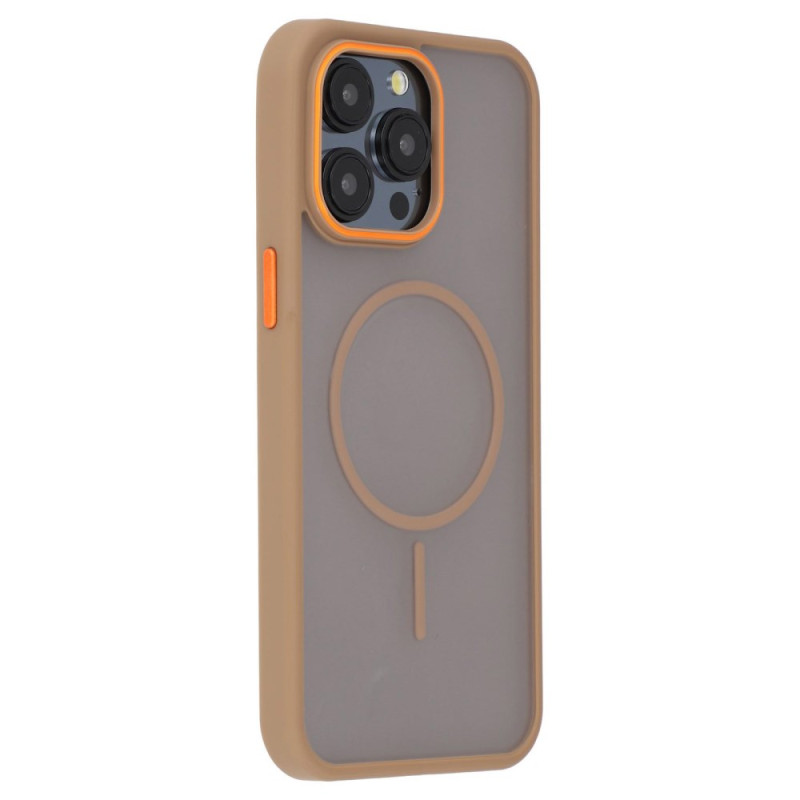 Capa MagSafe bicolor fosca para iPhone 15 Pro