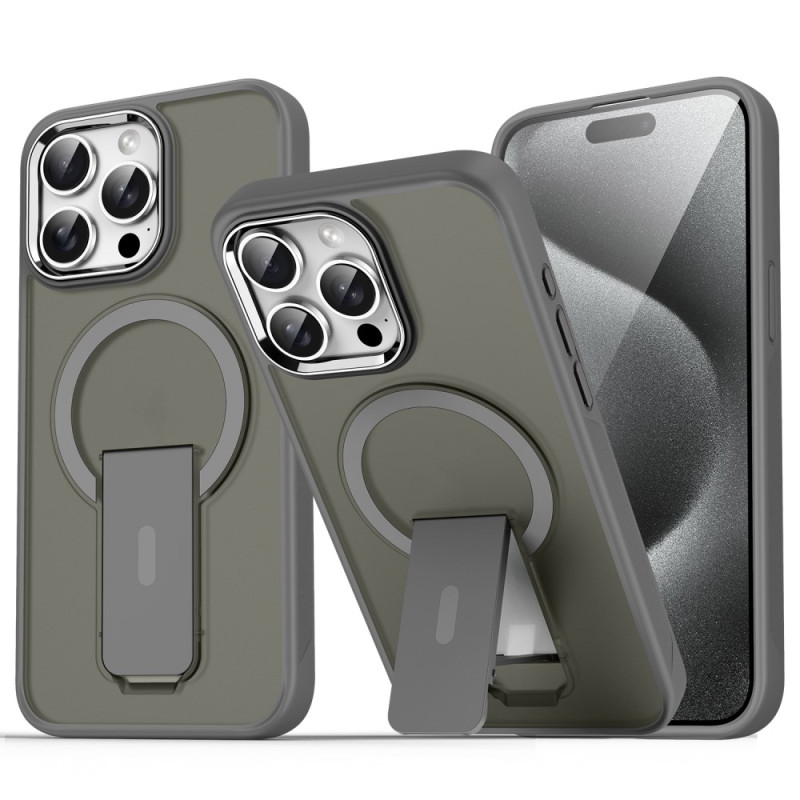 Capa MagSafe robusta para iPhone 15 Pro com suporte