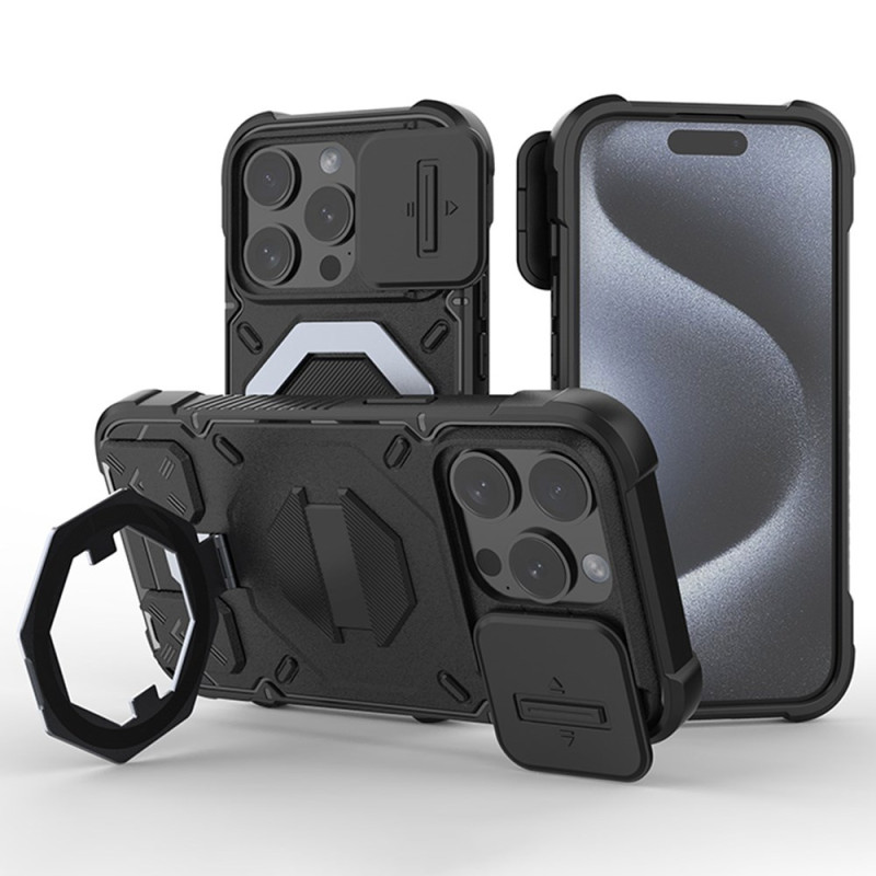 Capa MagSafe para iPhone 15 Pro Proteção completa com cordão de segurança