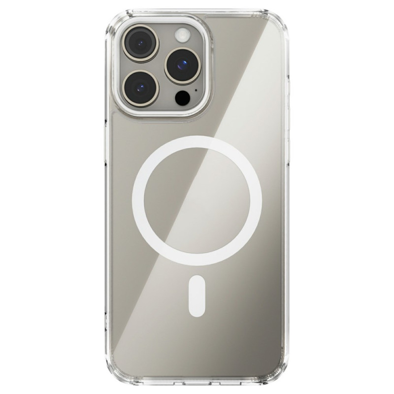 Capa iPhone 15 Pro Max MagSafe Transparente Anti-Jaunissement