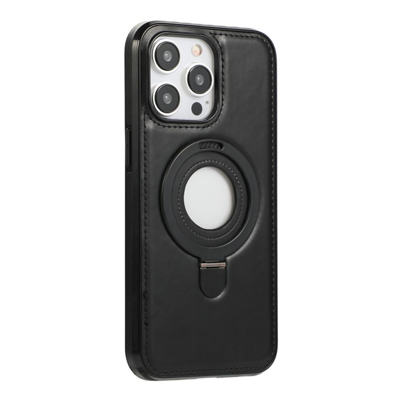 Capa MagSafe com efeito de pele e suporte para iPhone 15 Pro Max
