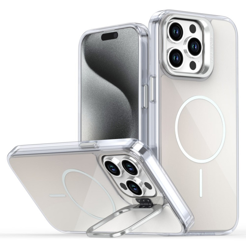 Capa MagSafe para iPhone 15 Pro Max com suporte para design gradiente