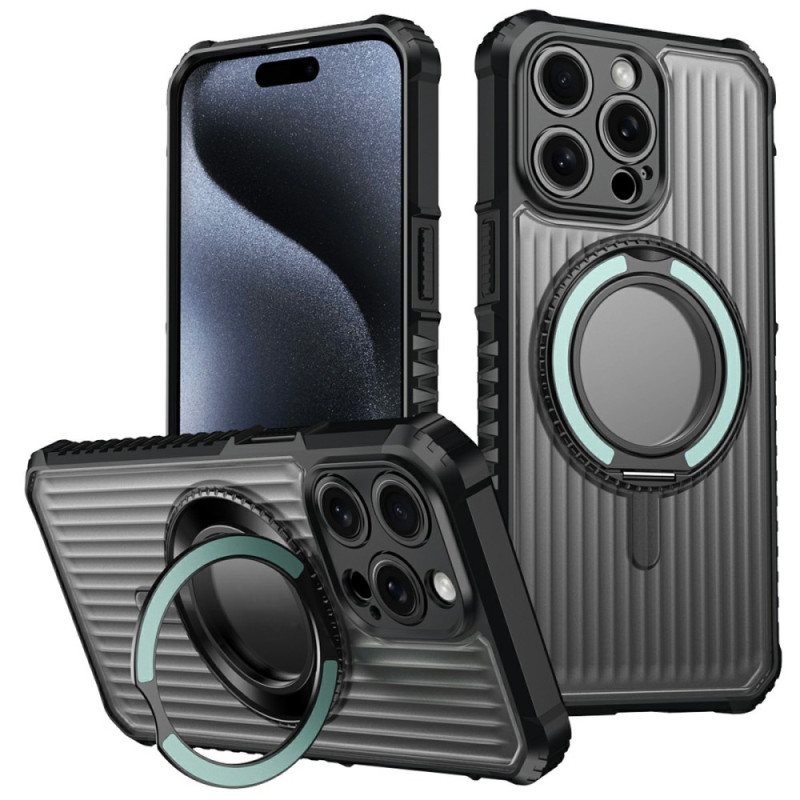 Capa para iPhone 15 Pro Max Suporte rotativo MagSafe 360