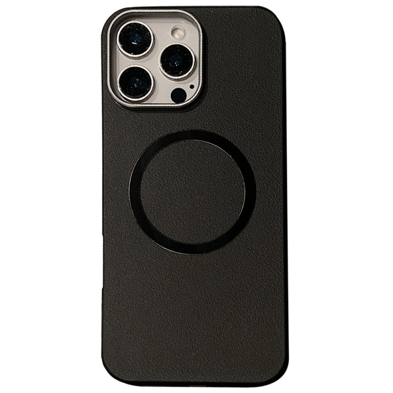Capa para iPhone 15 Pro Max MagSafe Texture Leather