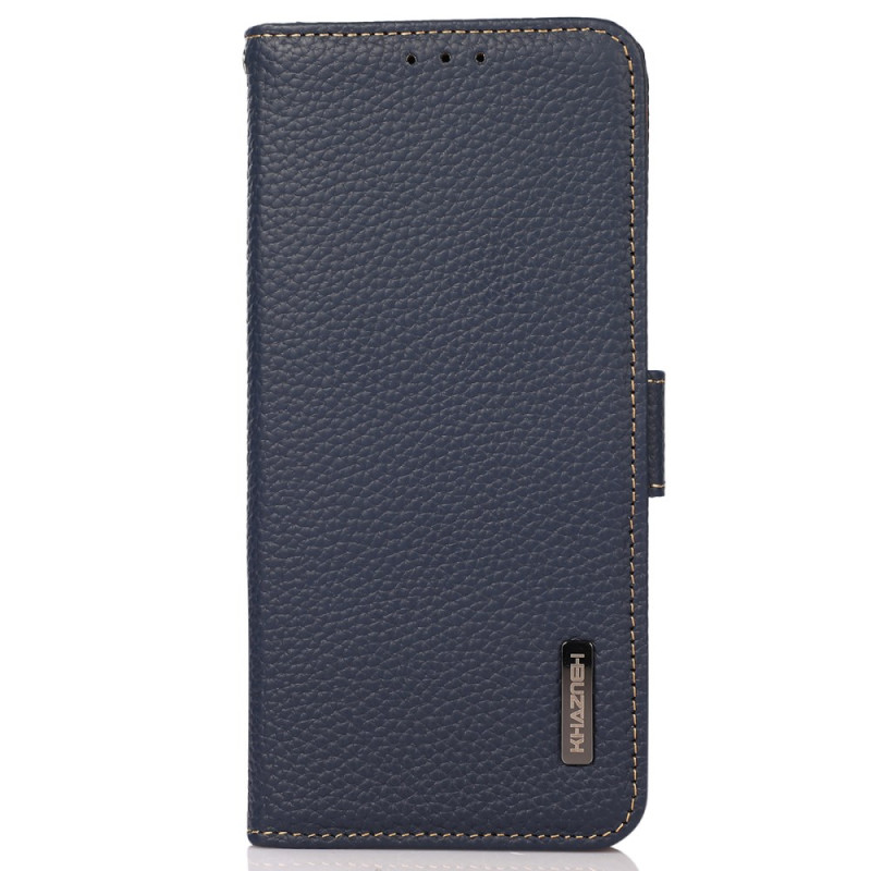 Housse Xiaomi 15T Cuir Véritable avec Blocage RFID