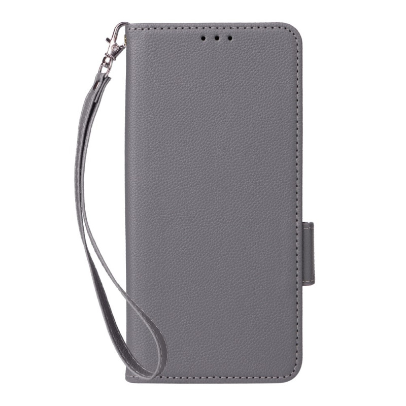 Xiaomi 15T Pro Capa de couro sintético com alça