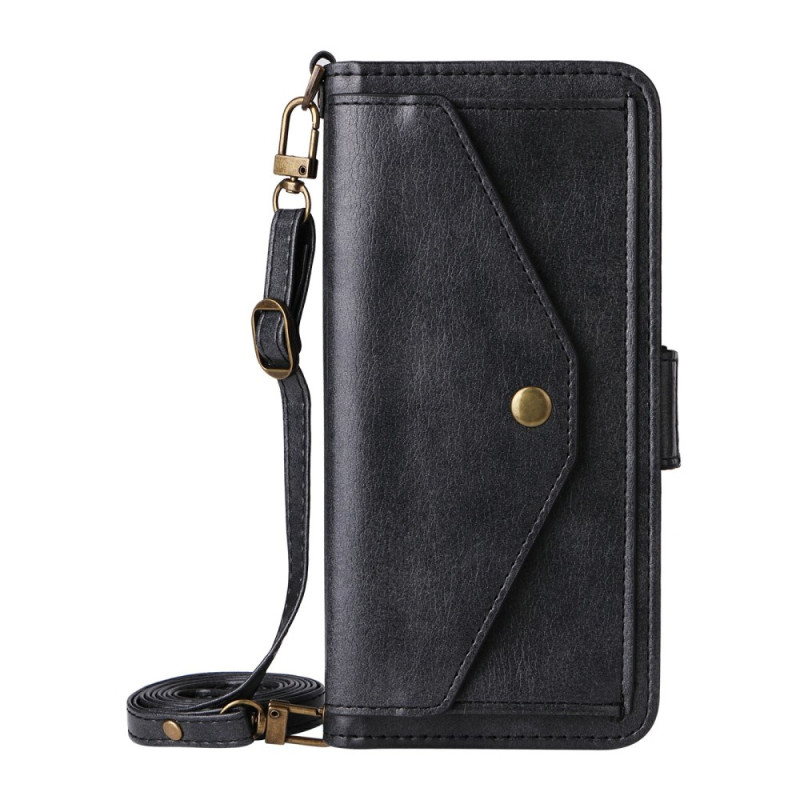 Capa para carteira Xiaomi 15T Pro com alça de ombro