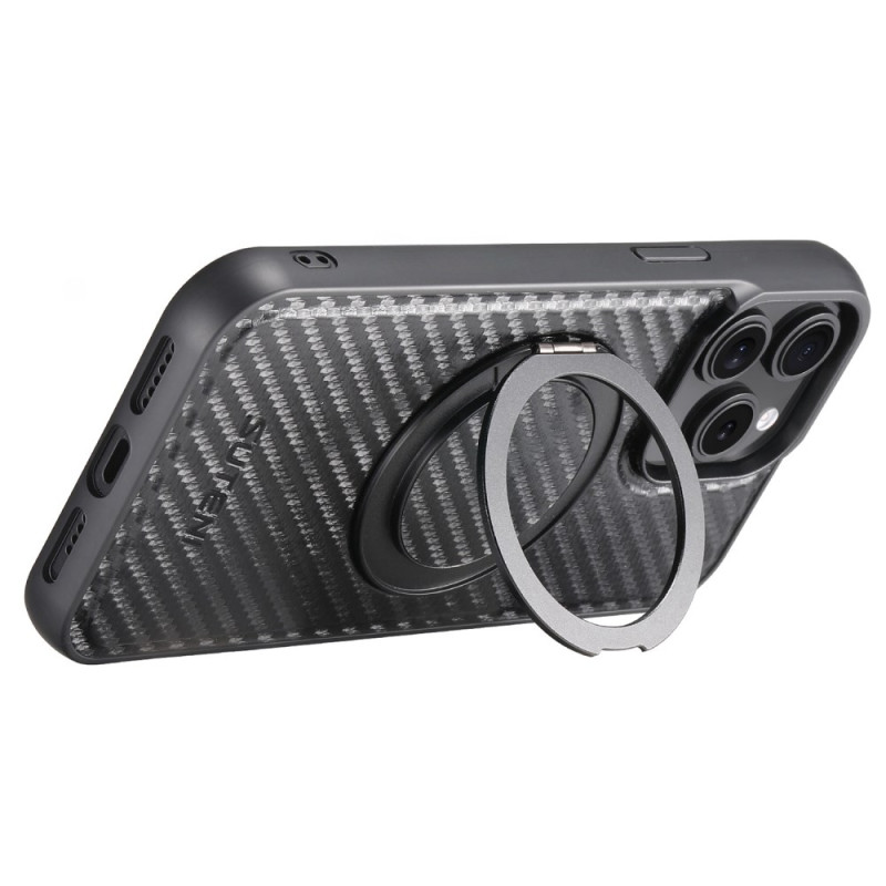 Capa MagSafe para iPhone 15 Pro Max com suporte rotativo em anel