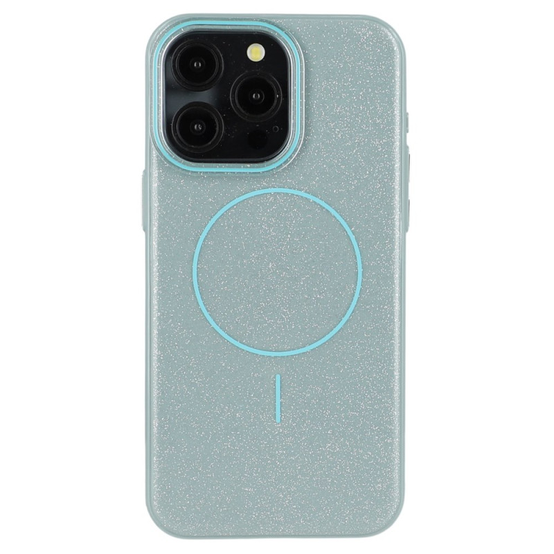 Capa MagSafe Glitter Design para iPhone 15 Pro Max