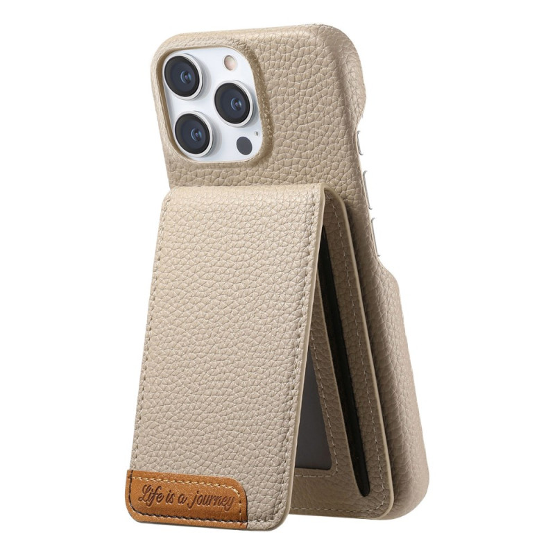 Capa para cartão RFID bicolor para iPhone 15 Pro Max