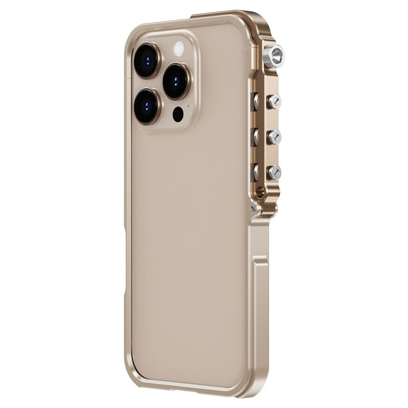 Para-choques para iPhone 15 Pro Max em liga de alumínio