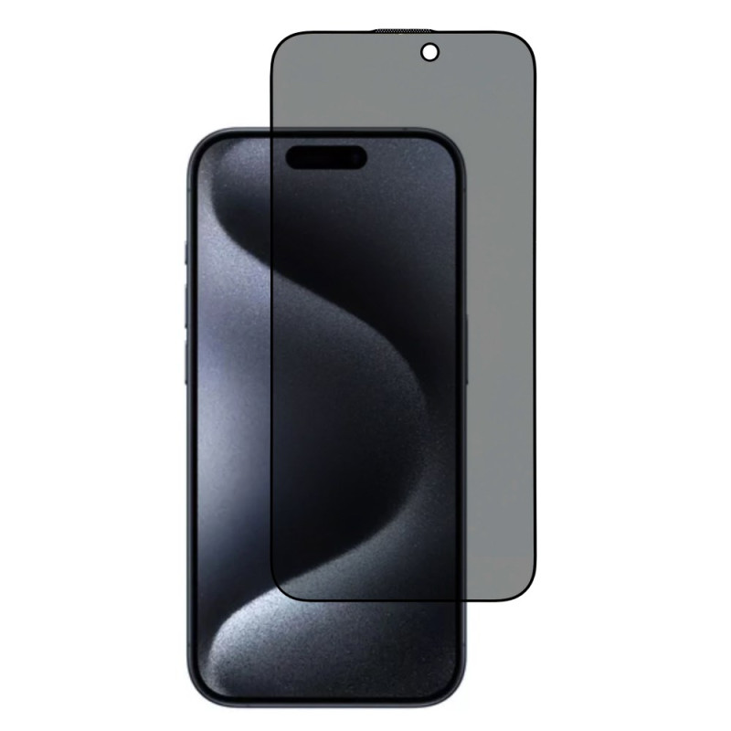 Proteção de ecrã anti-espionagem para o ecrã do iPhone 15 Pro Max