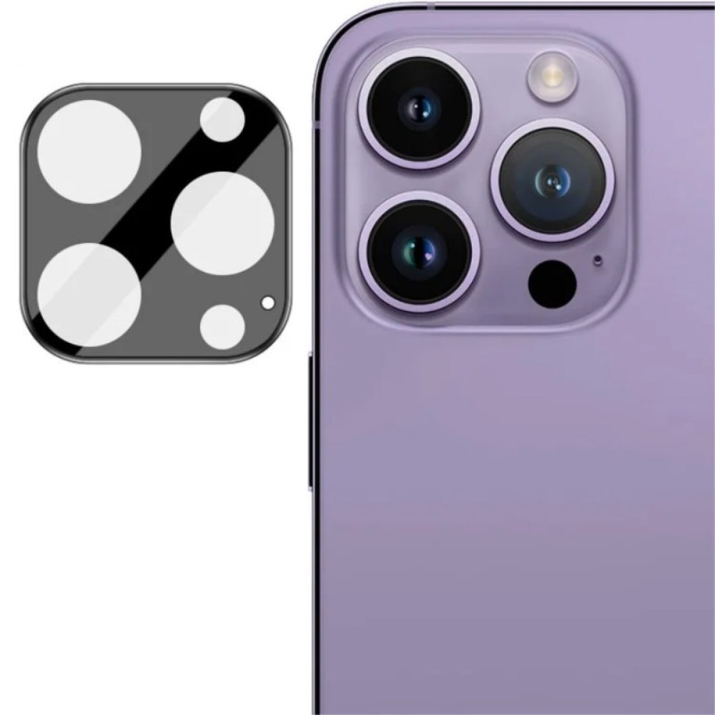 Protecção para lente
 protetora de vidro temperado para iPhone 15 Pro / iPhone 15 Pro Max (versão preta)