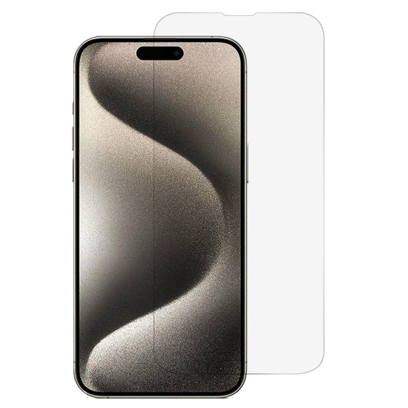 Protetor de ecrã de vidro temperado para iPhone 15 Pro