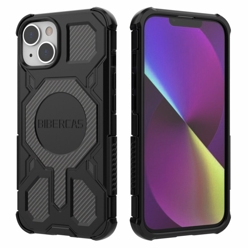 Capa antiderrapante com textura para iPhone 14 / 13