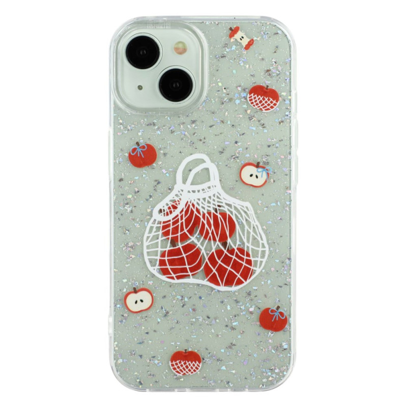 Capa iPhone 14 Padrão cintilante