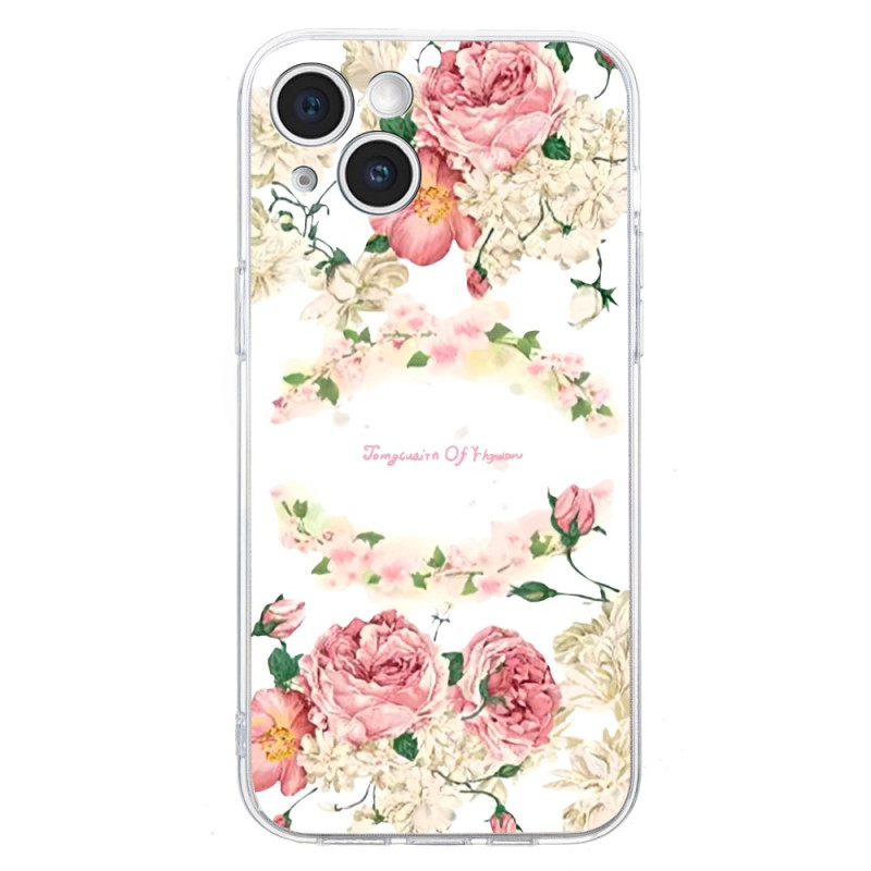Capa iPhone 14 Rosas