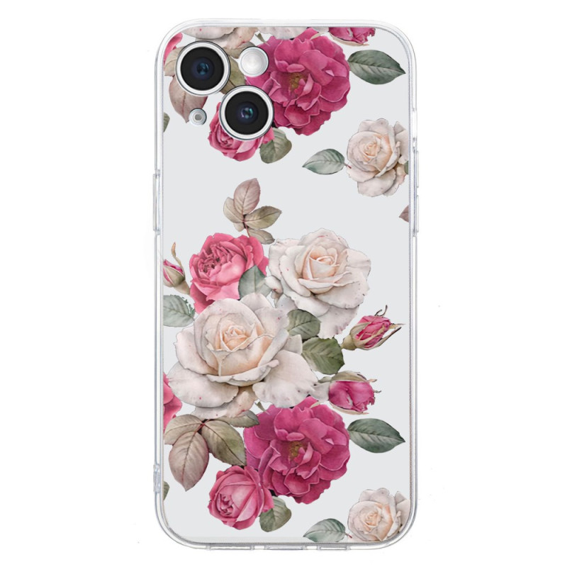 Capa iPhone 14 Peónias