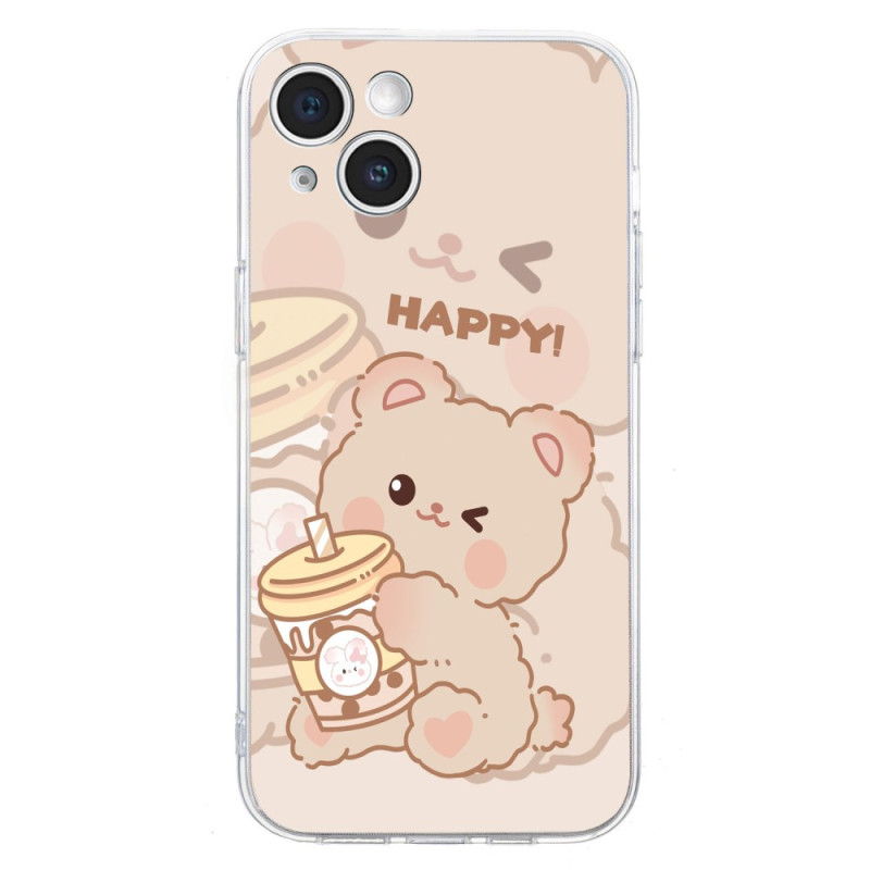 Capa iPhone 14 Design
 de urso