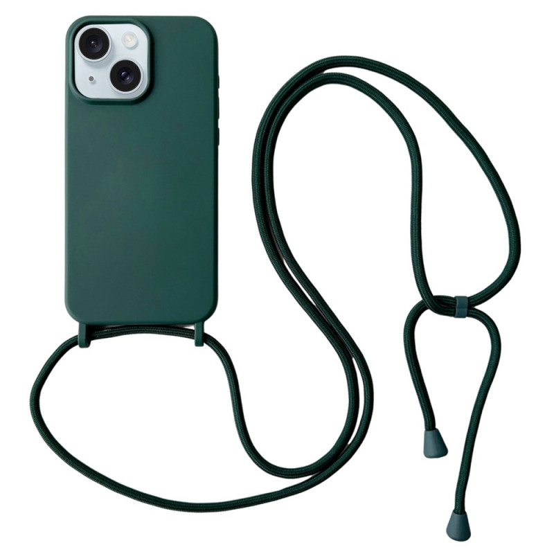 Capa de silicone líquida para iPhone 14 String Case
