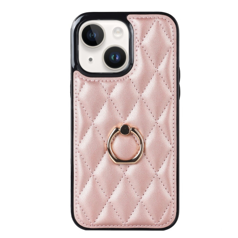 Capa almofadada para iPhone 14 com anel de suporte