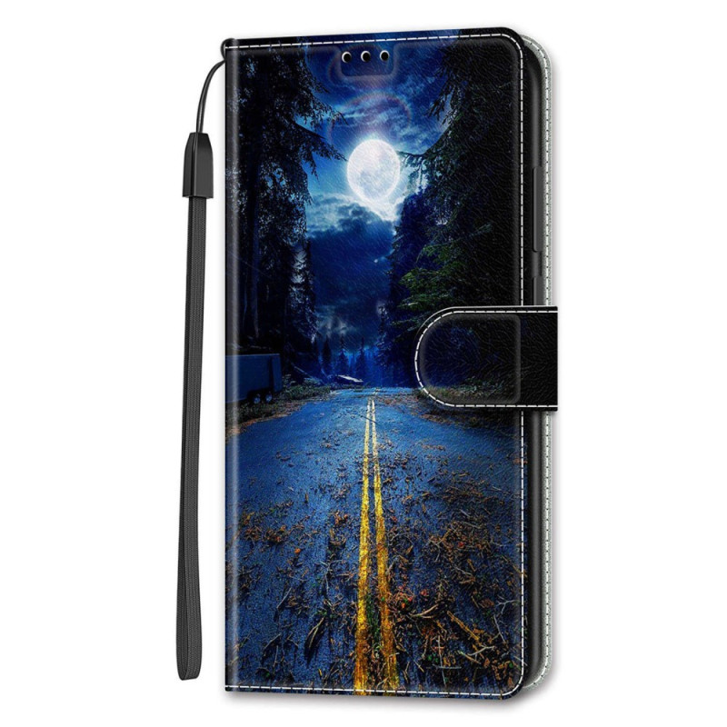 Capa iPhone 14 Route et Lune